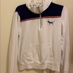 VS Pink Bling Love Pink USA pullover